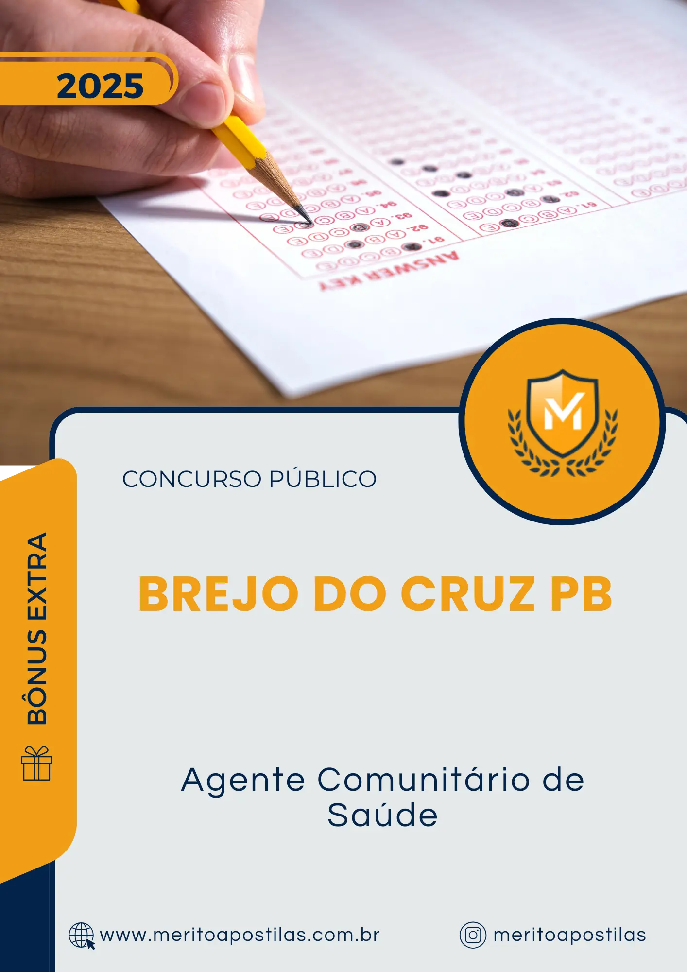 Apostila Agente Comunitário de Saúde Prefeitura de Brejo do Cruz PB 2025