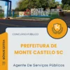 Apostila Agente De Serviços Públicos Prefeitura de Monte Castelo SC 2025