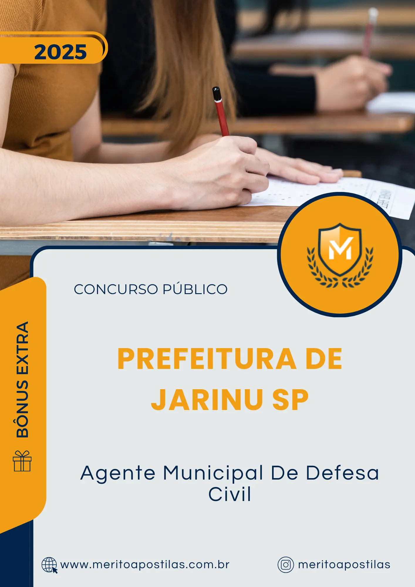 Apostila Agente Municipal De Defesa Civil Prefeitura de Jarinu SP 2025