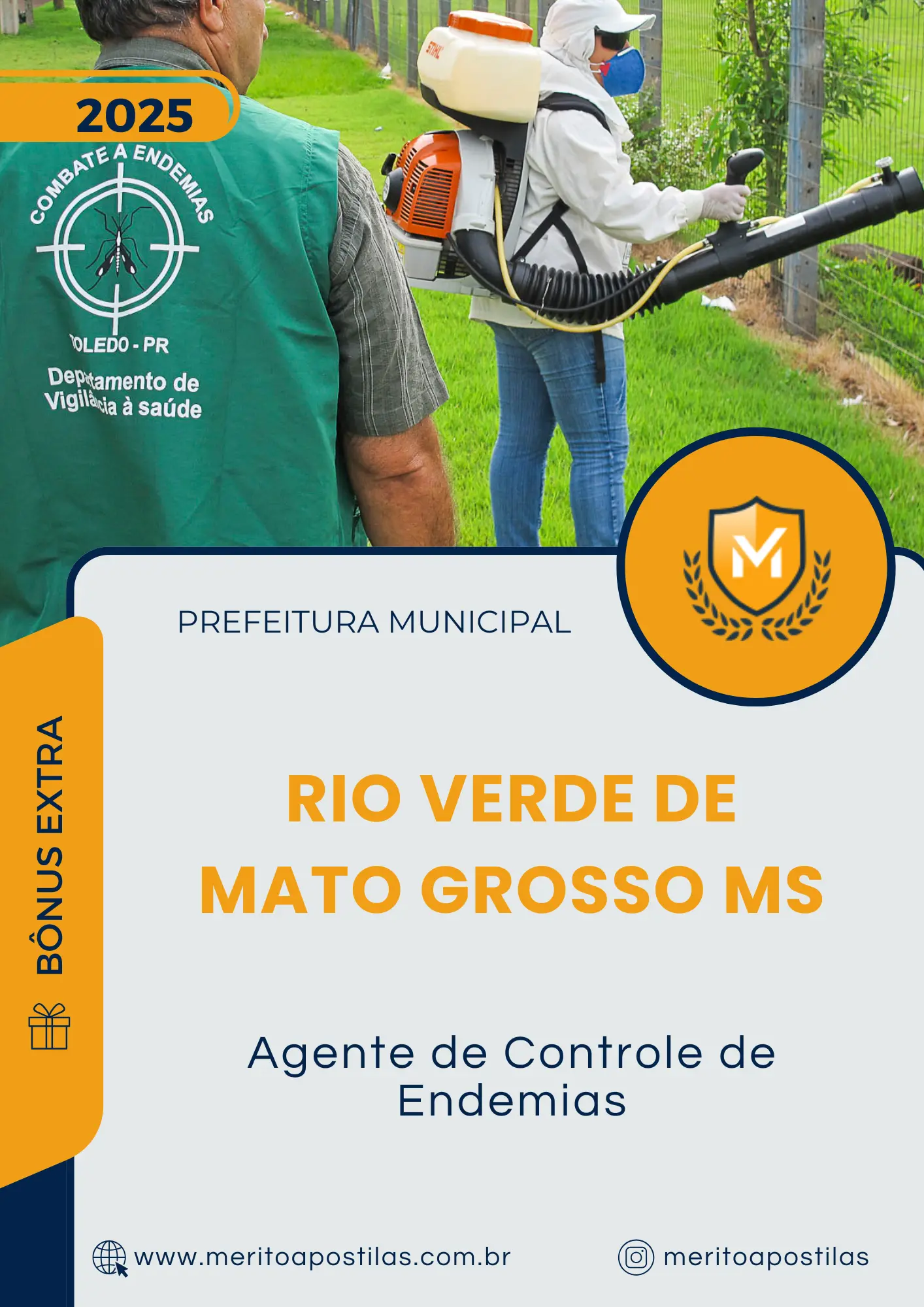 Apostila Agente de Controle de Endemias Prefeitura de Rio Verde de Mato Grosso MS 2025