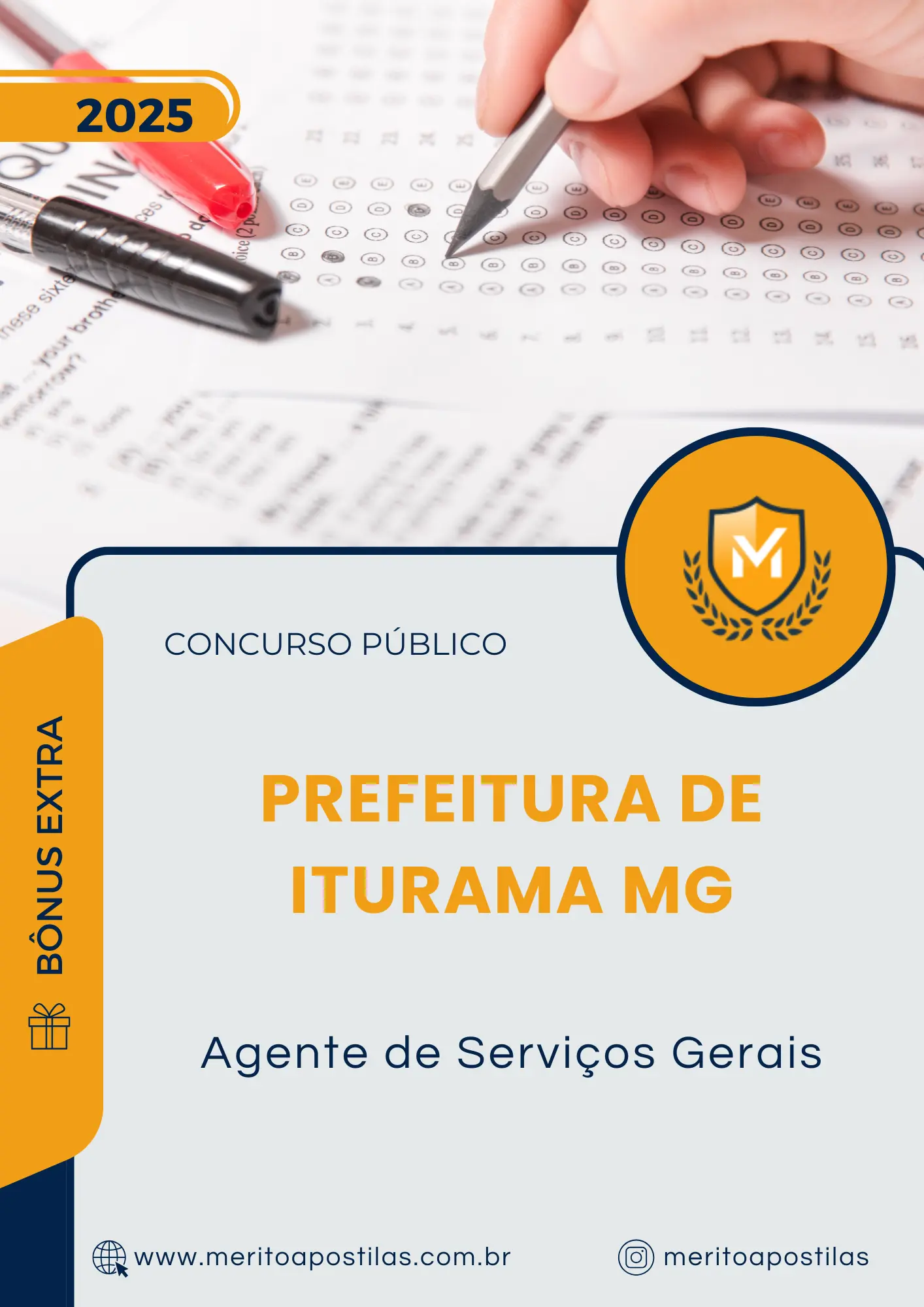 Apostila Agente de Serviços Gerais Prefeitura de Iturama MG 2025