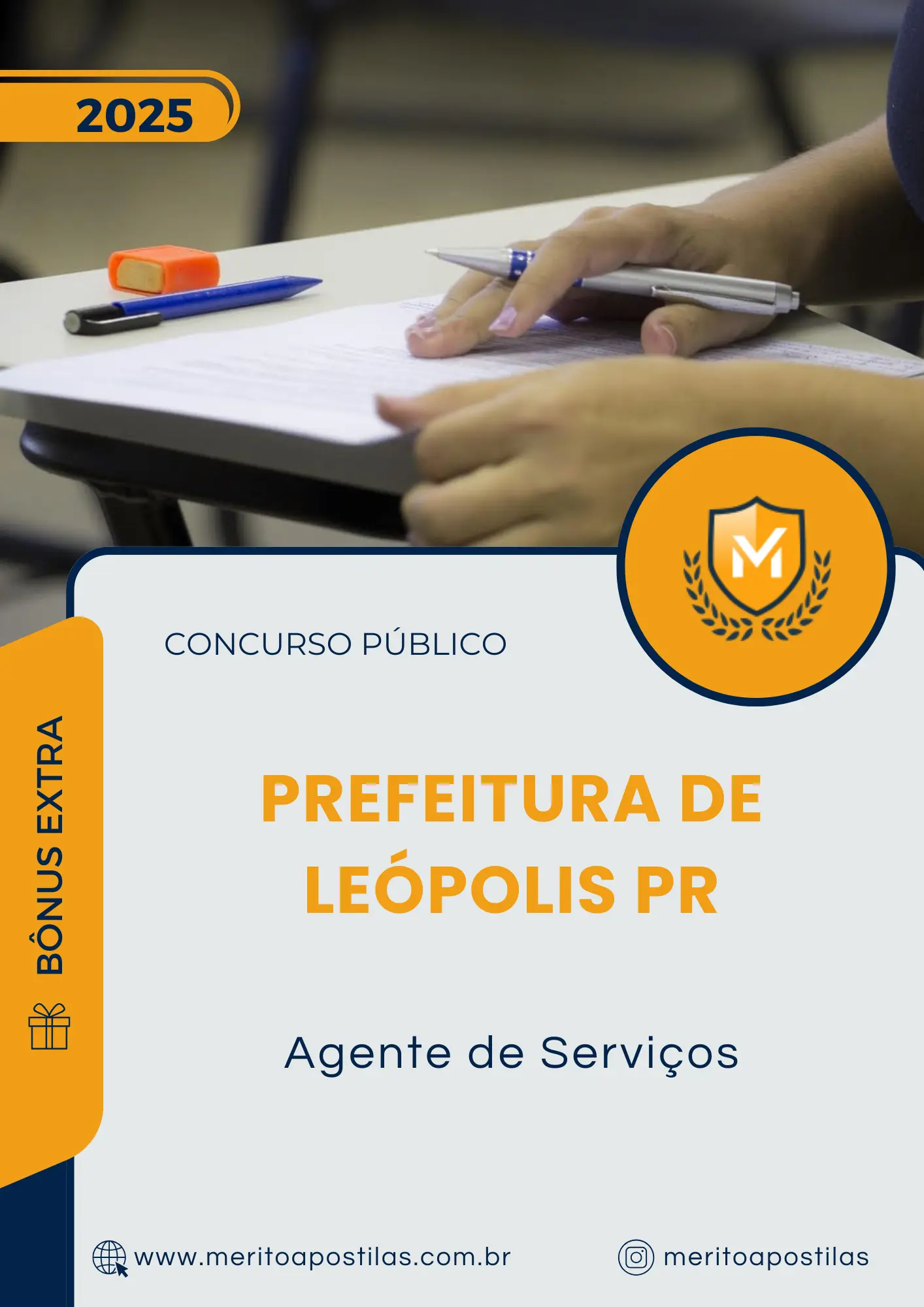 Apostila Agente de Serviços Prefeitura de Leópolis PR 2025