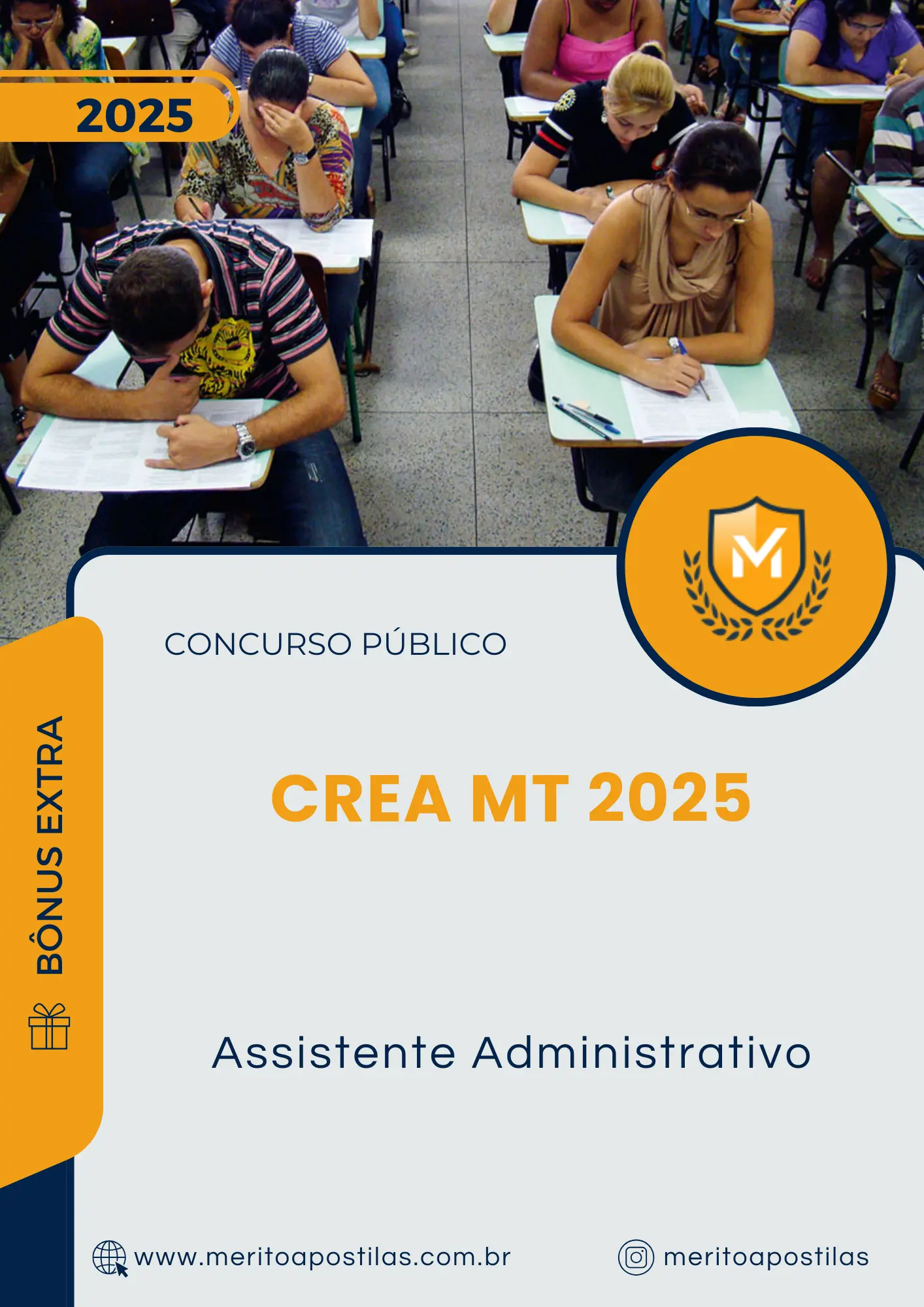 Apostila Assistente Administrativo Concurso Público Crea MT 2025