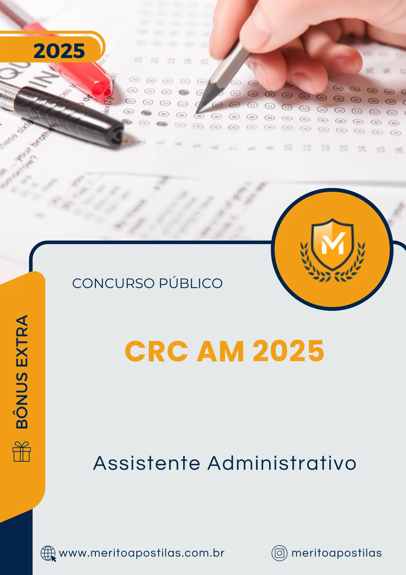 Apostila Assistente Administrativo Concurso Público CRC AM 2025