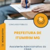 Apostila Assistente Administrativo do CRAS Prefeitura de Itumirim MG 2025