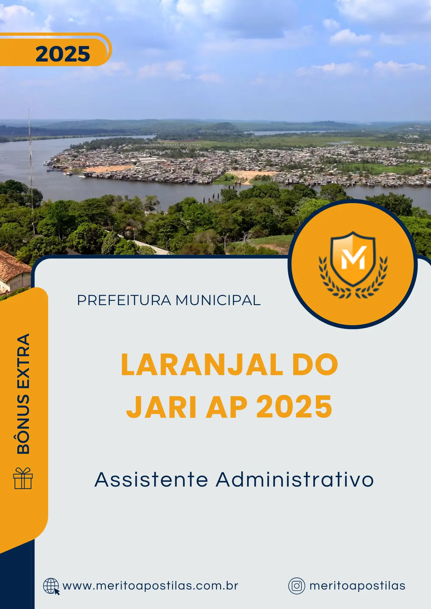 Apostila Assistente Administrativo Prefeitura de Laranjal do Jari AP 2025