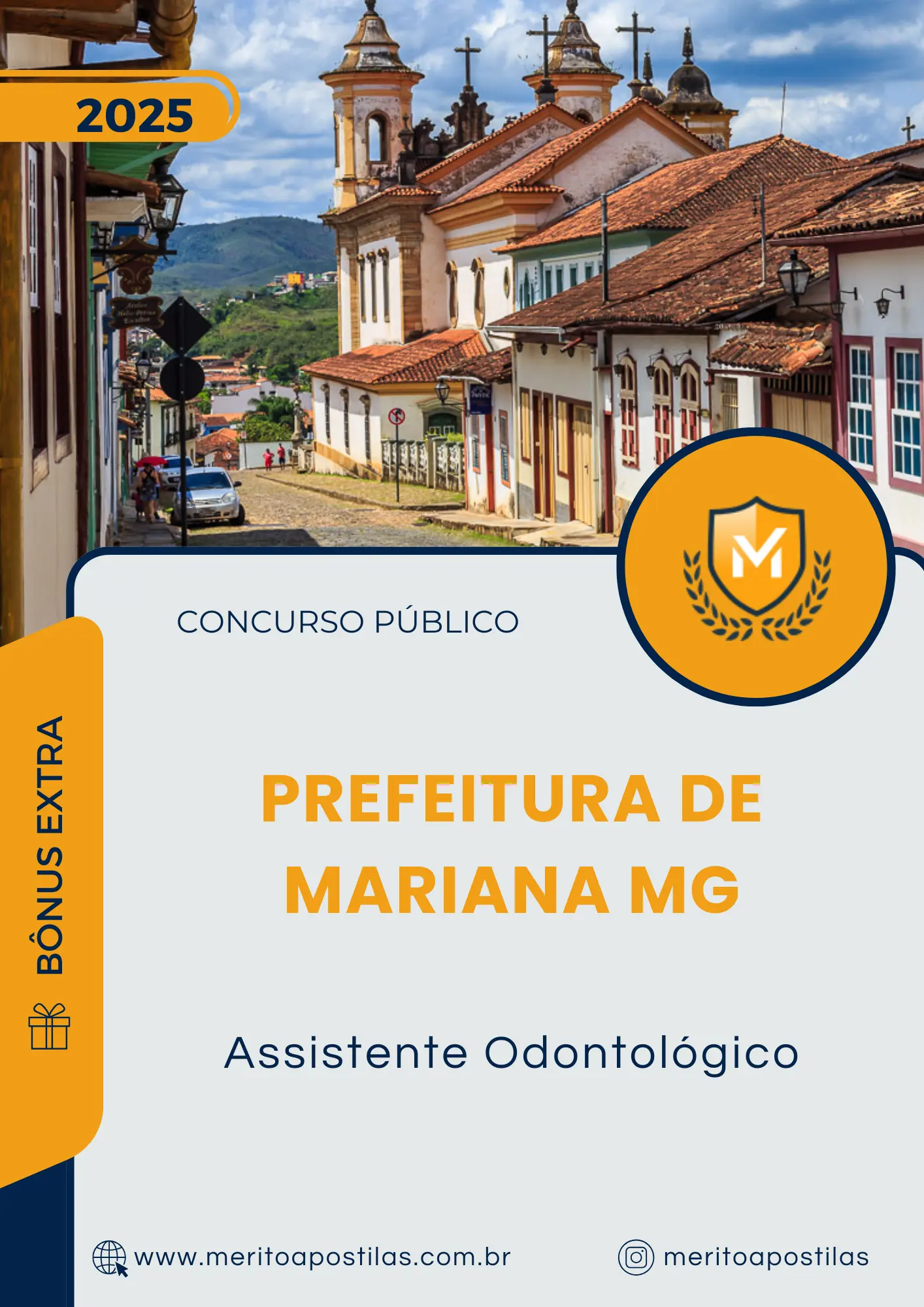 Apostila Assistente Odontológico Prefeitura de Mariana MG 2025