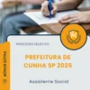 Apostila Assistente Social Prefeitura de Cunha SP 2025