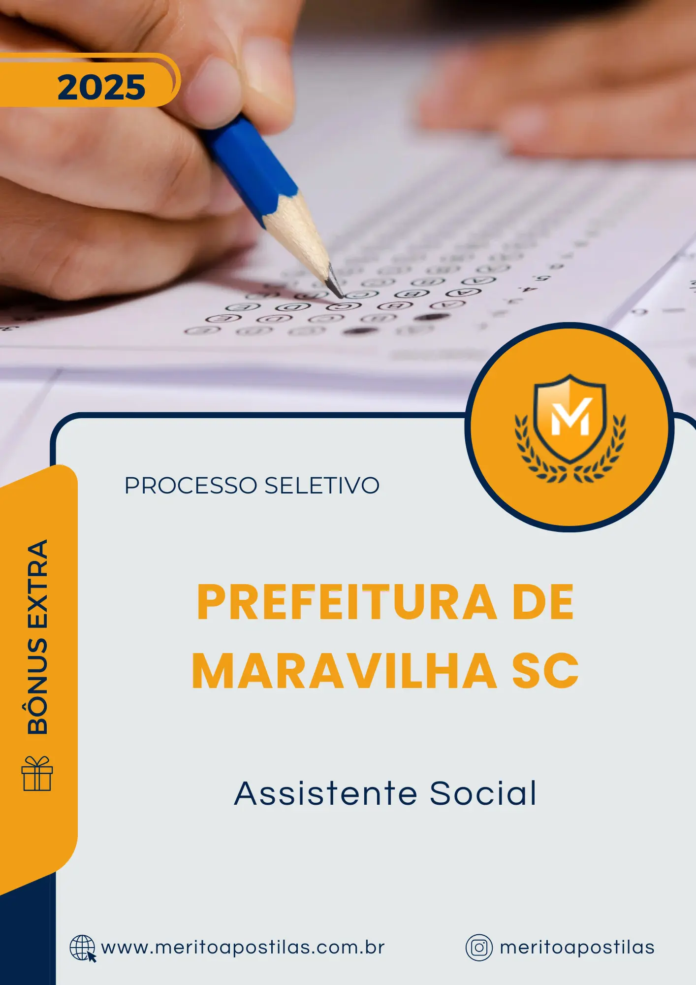 Apostila Assistente Social Processo Seletivo Prefeitura de Maravilha SC 2025