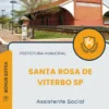 Apostila Assistente Social Prefeitura de Santa Rosa de Viterbo SP 2025