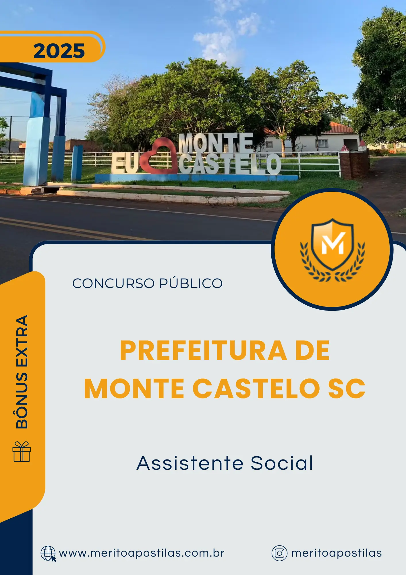 Apostila Assistente Social Prefeitura de Monte Castelo SC 2025