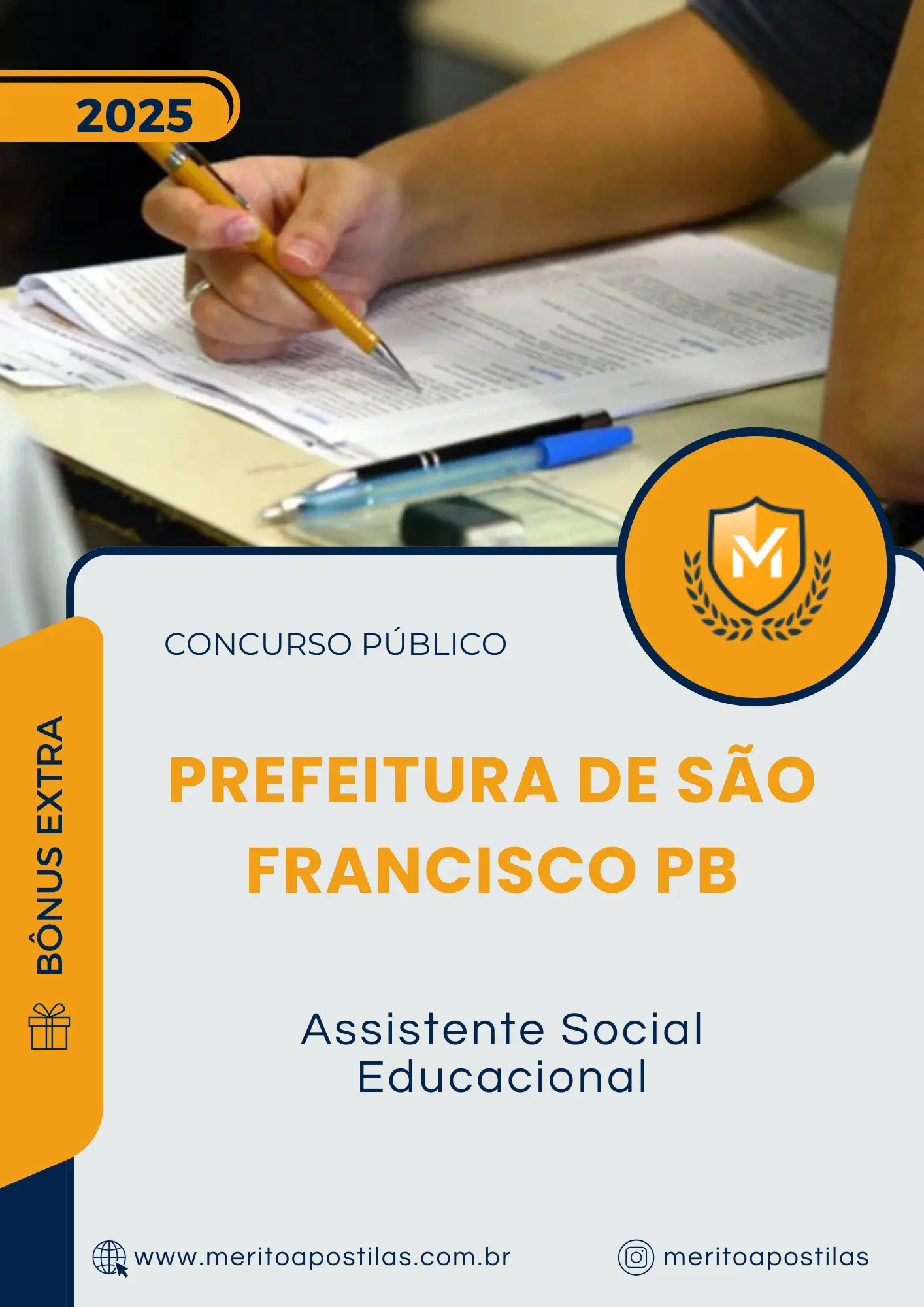 Apostila Assistente Social Educacional Prefeitura de São Francisco PB 2025