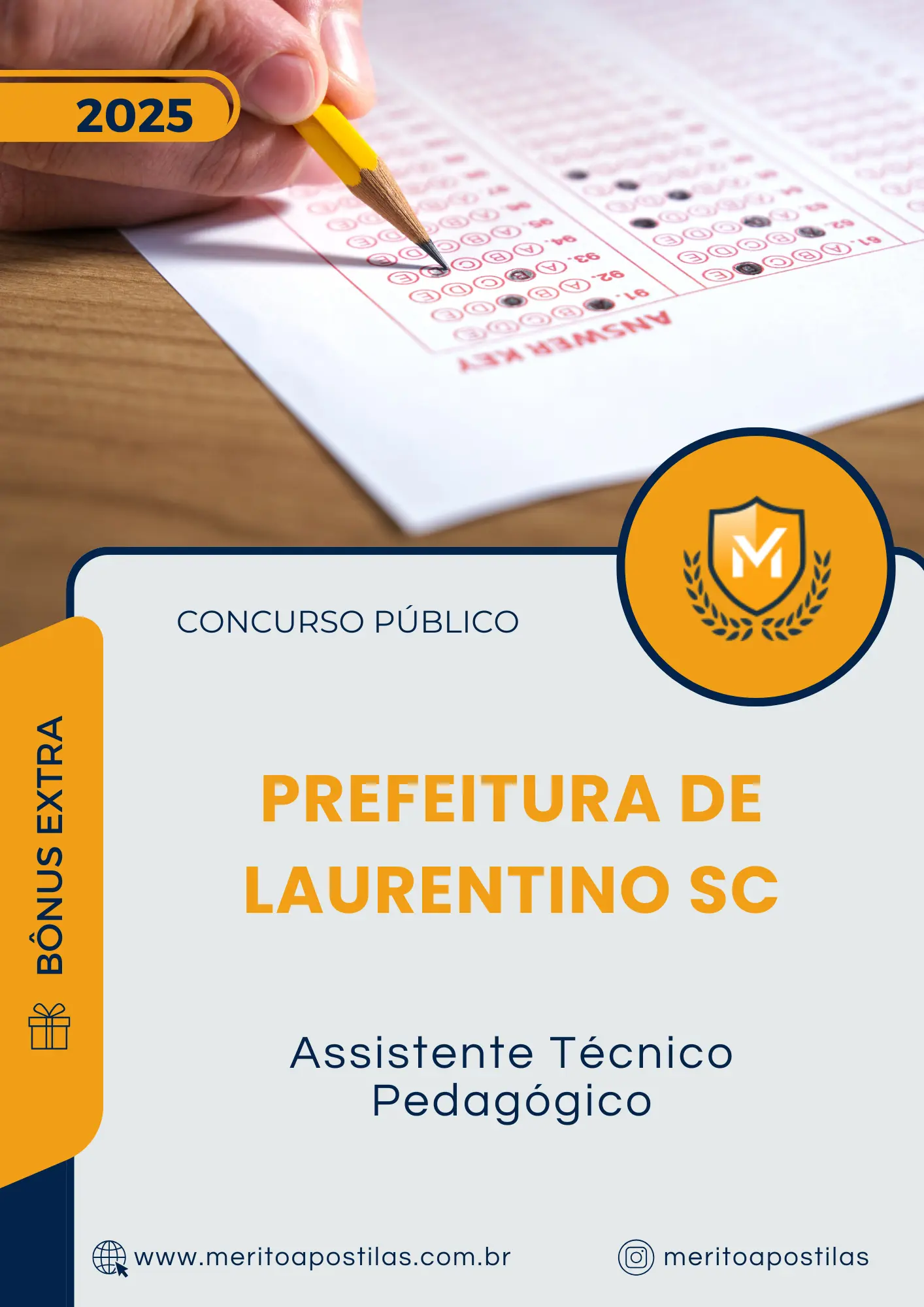 Apostila Assistente Técnico Pedagógico Prefeitura de Laurentino SC 2025