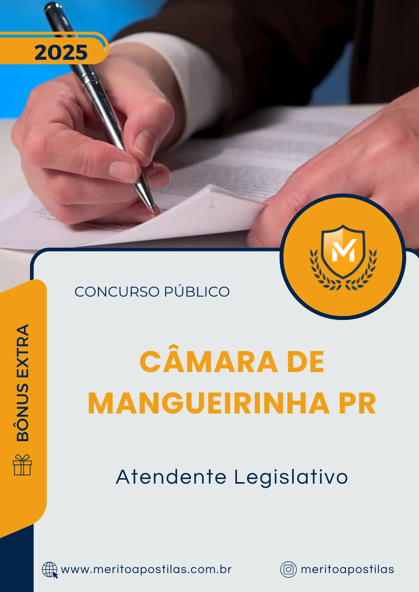 Apostila Atendente Legislativo Câmara de Mangueirinha PR 2025