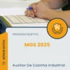 Apostila Auxiliar De Cozinha Industrial Processo Seletivo MGS 2025