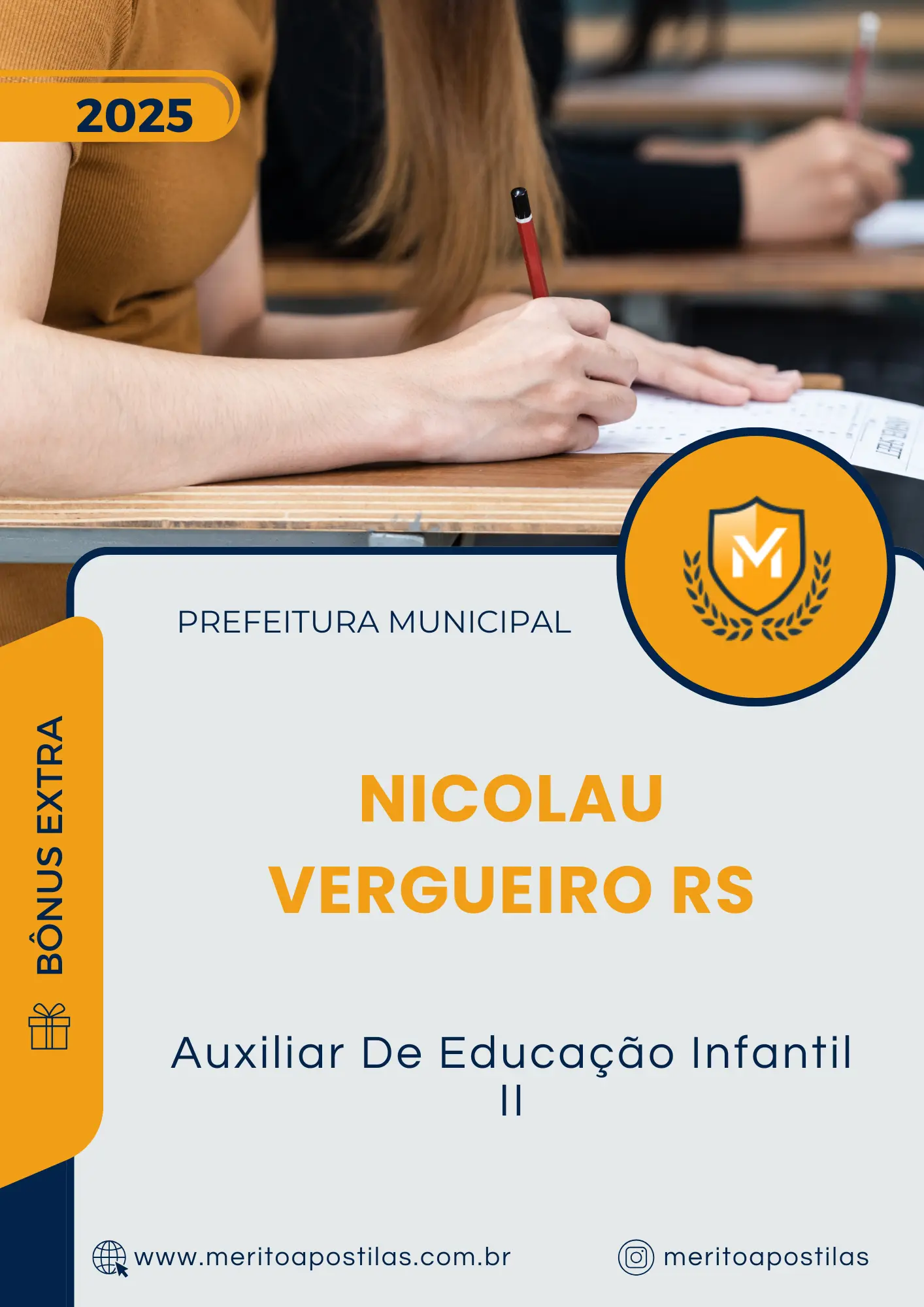 Apostila Auxiliar De Educação Infantil II Prefeitura de Nicolau Vergueiro RS 2025