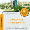 Apostila Auxiliar De Serviços Gerais Câmara de Forquilha CE 2025