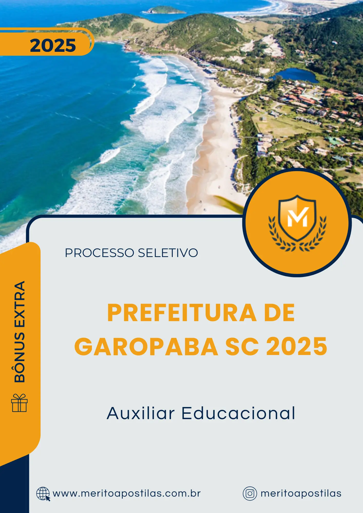 Apostila Auxiliar Educacional Prefeitura de Garopaba SC 2025