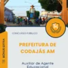 Apostila Auxiliar de Agente Educacional Prefeitura de Codajás AM 2025