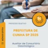 Apostila Auxiliar de Consultório Odontológico Prefeitura de Cunha SP 2025