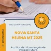 Apostila Auxiliar de Manutenção de Infraestrutura Prefeitura de Nova Santa Helena MT 2025