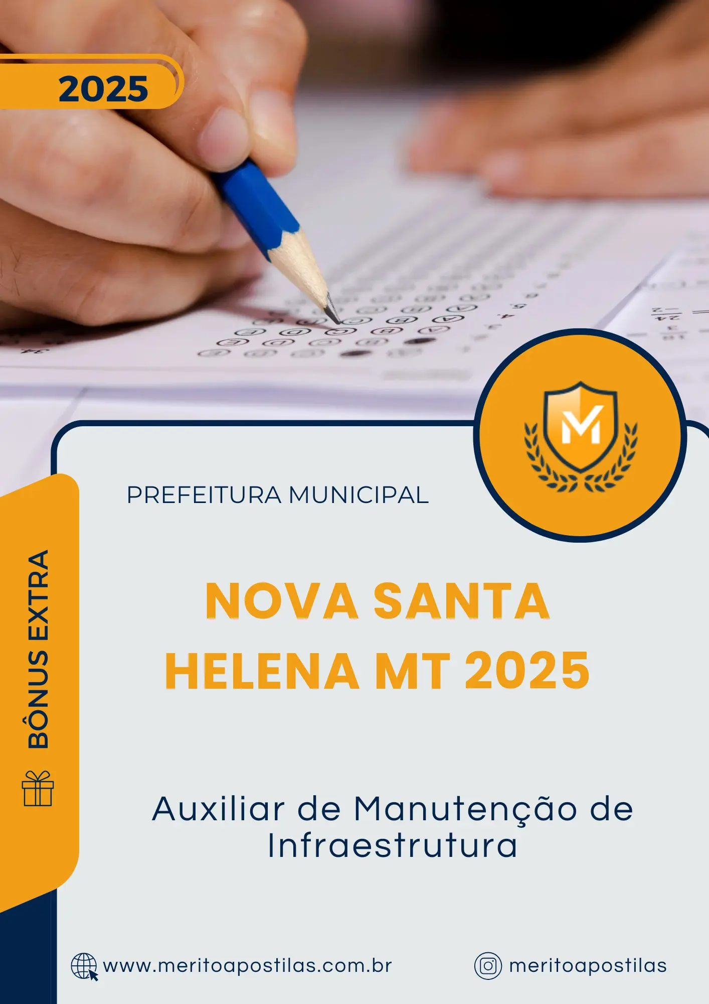 Apostila Auxiliar de Manutenção de Infraestrutura Prefeitura de Nova Santa Helena MT 2025