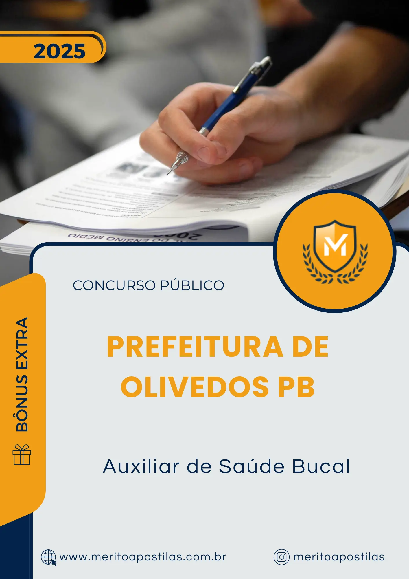 Apostila Auxiliar de Saúde Bucal Prefeitura de Olivedos PB 2025