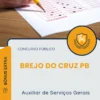 Apostila Auxiliar de Serviços Gerais Prefeitura de Brejo do Cruz PB 2025