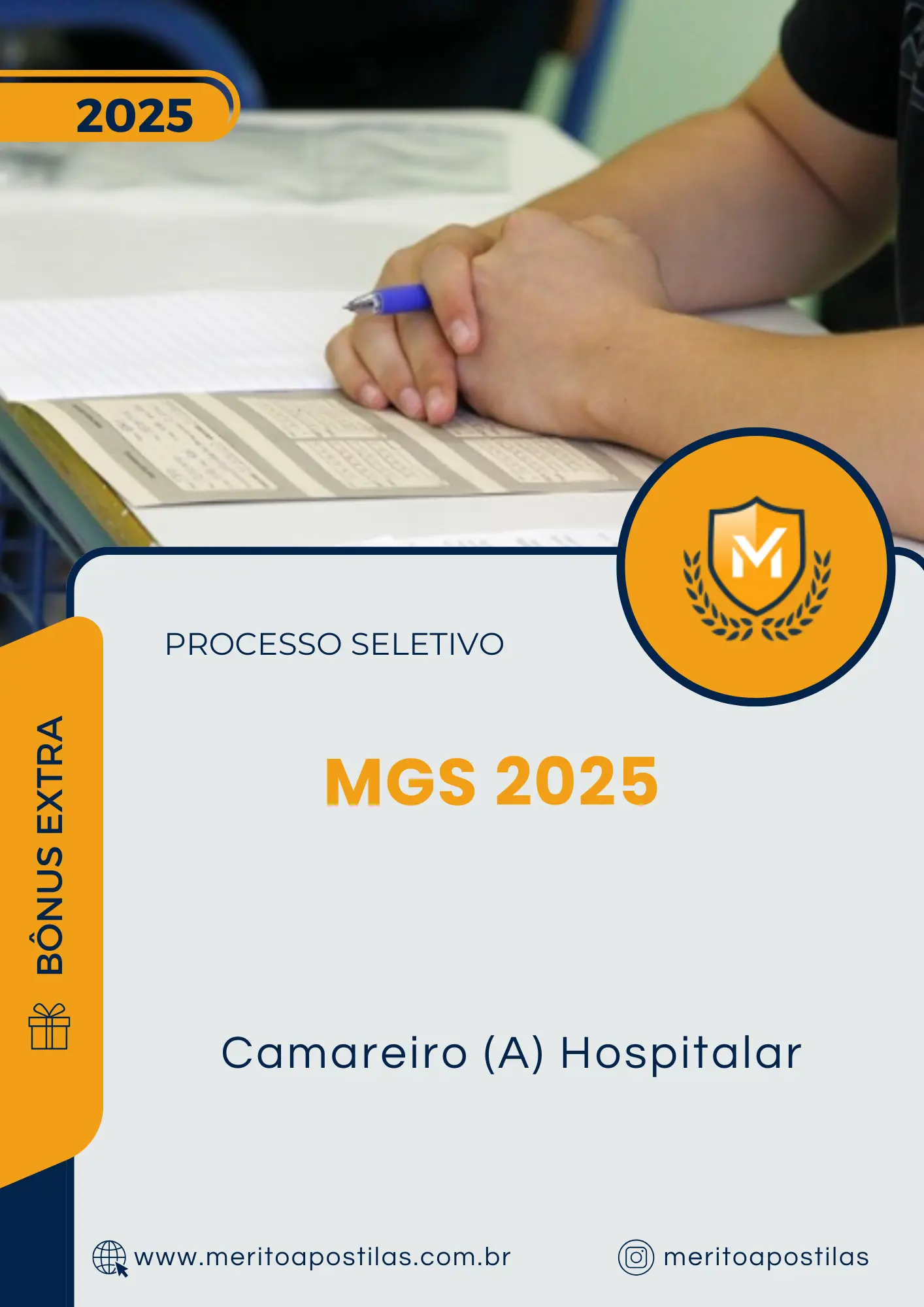 Apostila Camareiro A Hospitalar Processo Seletivo MGS 2025