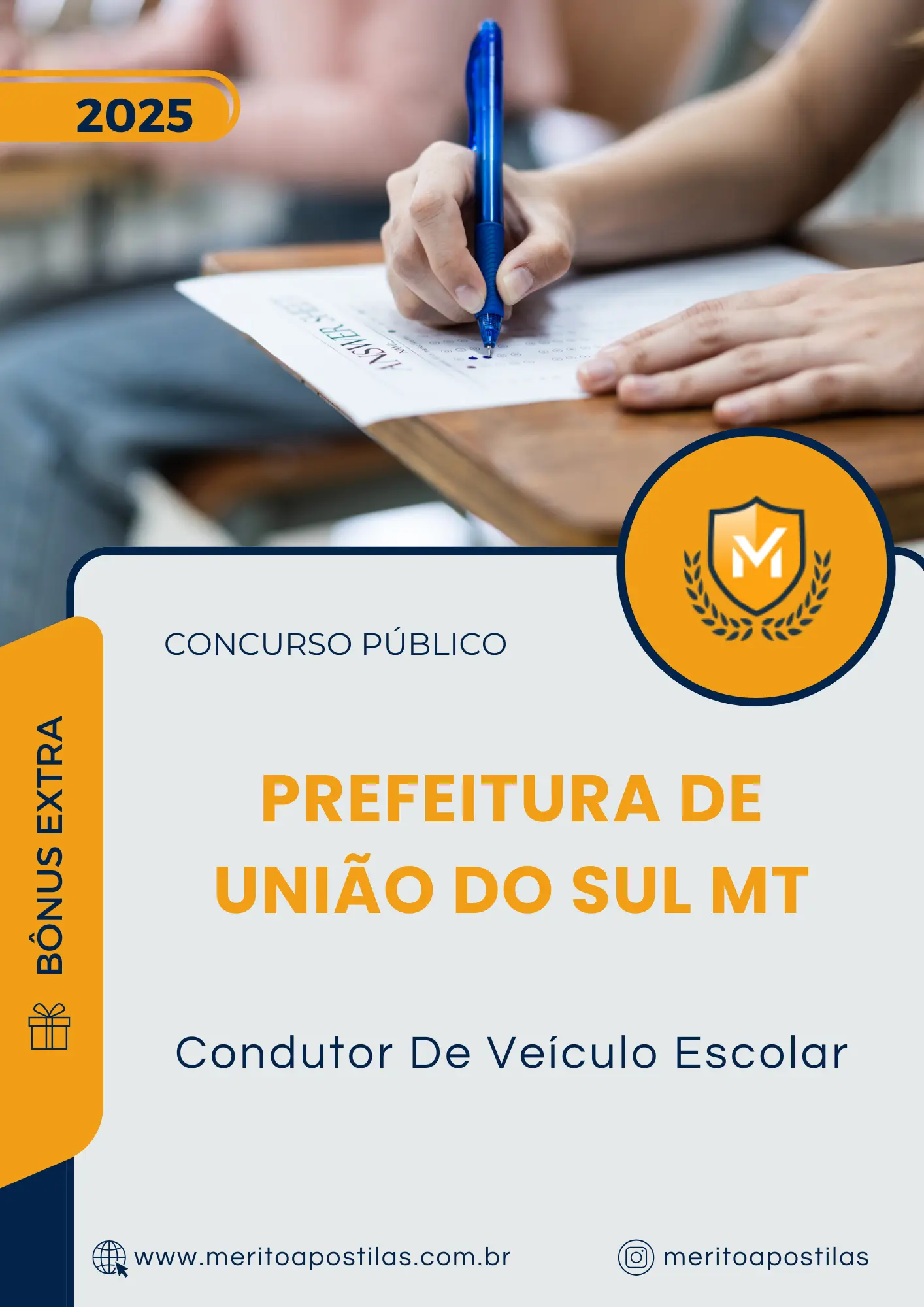 Apostila Condutor De Veículo Escolar Prefeitura de União do Sul MT 2025
