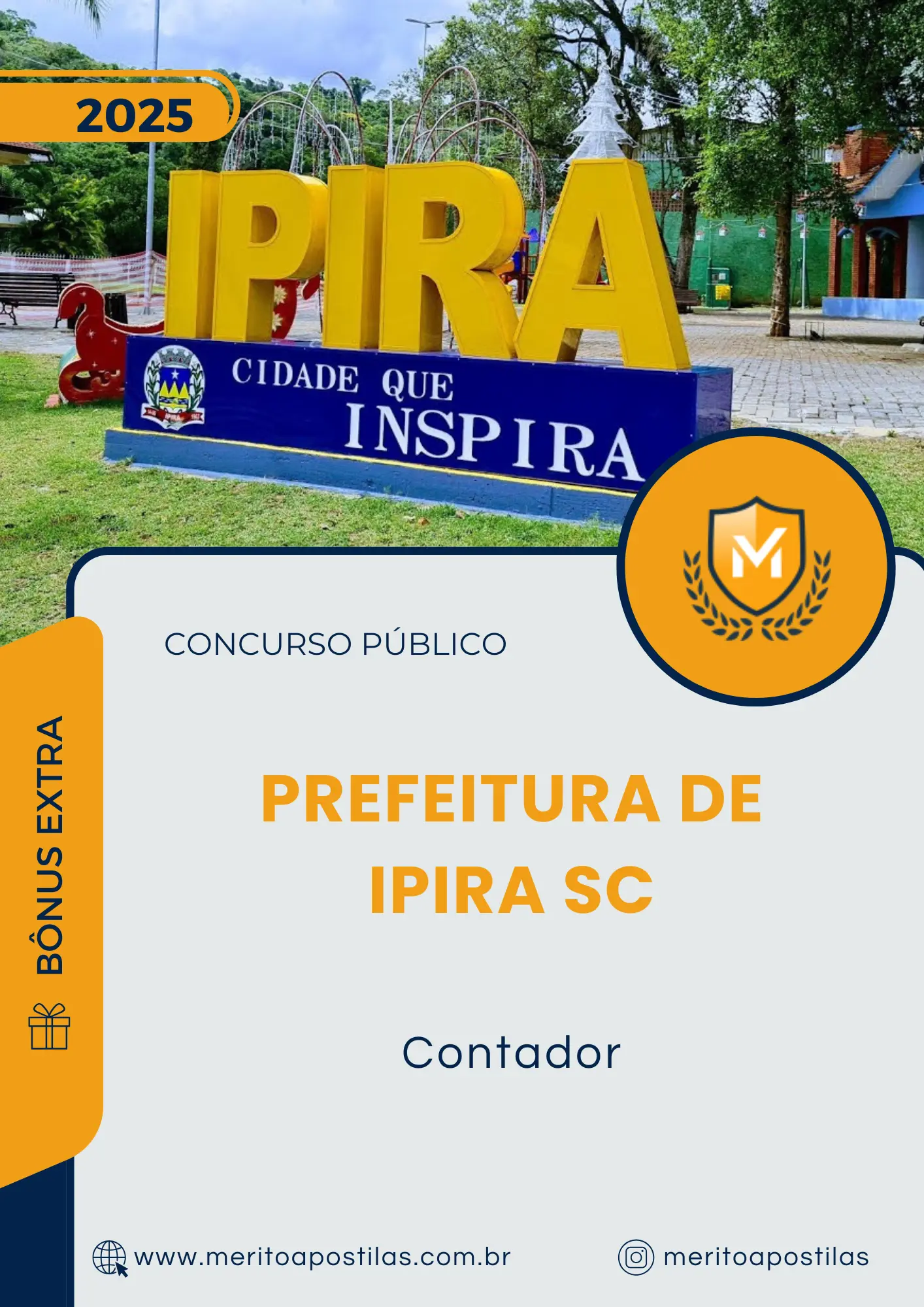 Apostila Contador Prefeitura de Ipira SC 2025