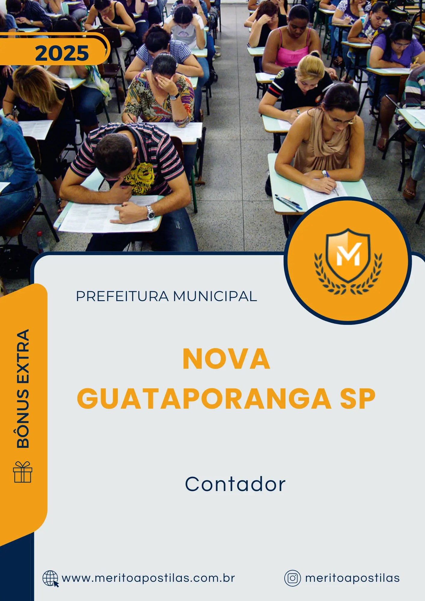 Apostila Contador Prefeitura de Nova Guataporanga SP 2025