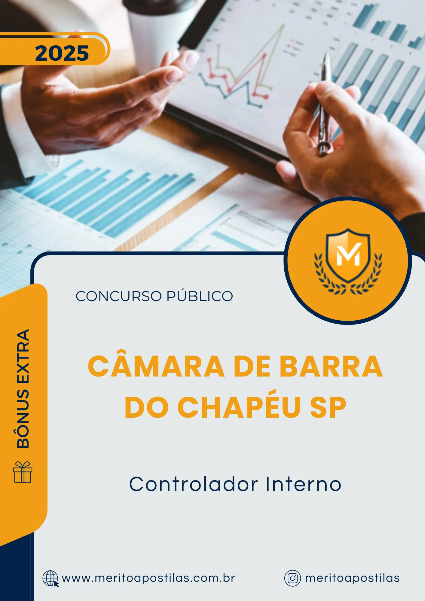 Apostila Controlador Interno Câmara de Barra do Chapéu SP 2025