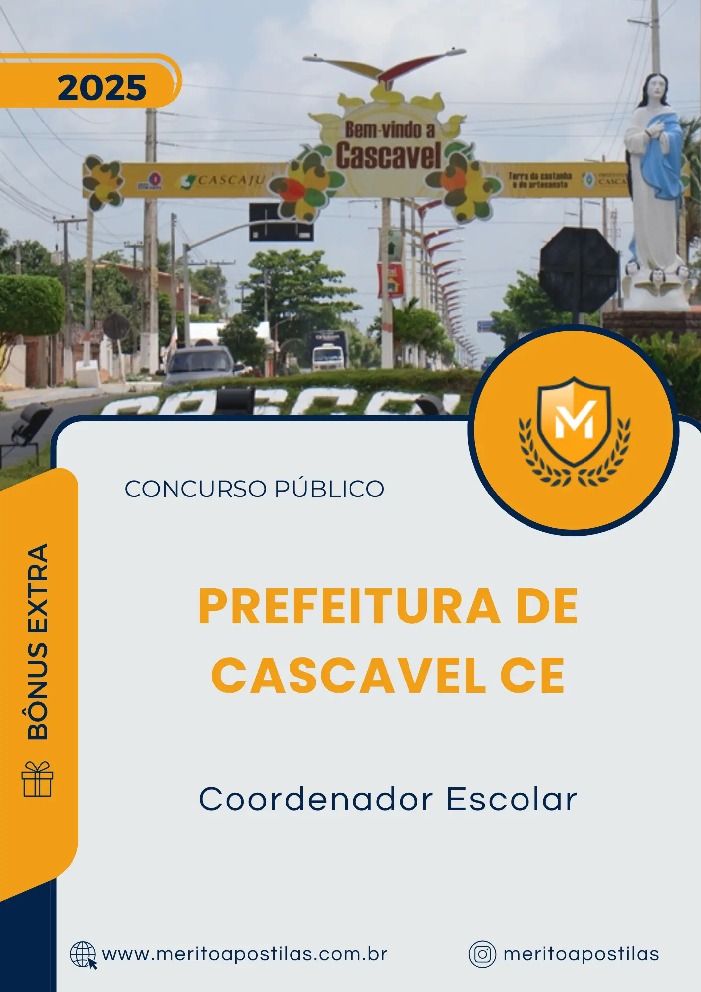 Apostila Coordenador Escolar Prefeitura de Cascavel CE 2025