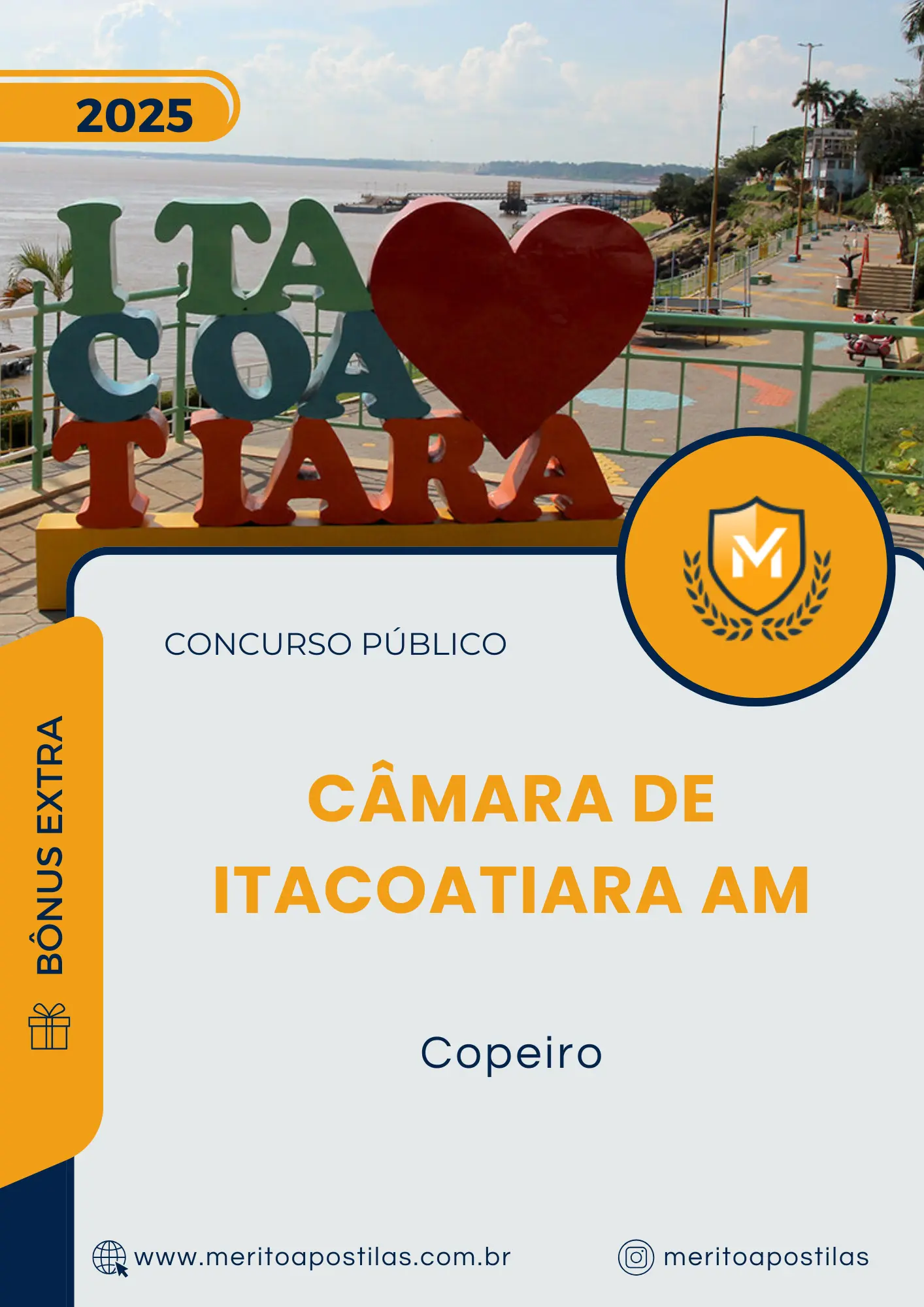 Apostila Copeiro Câmara de Itacoatiara AM 2025
