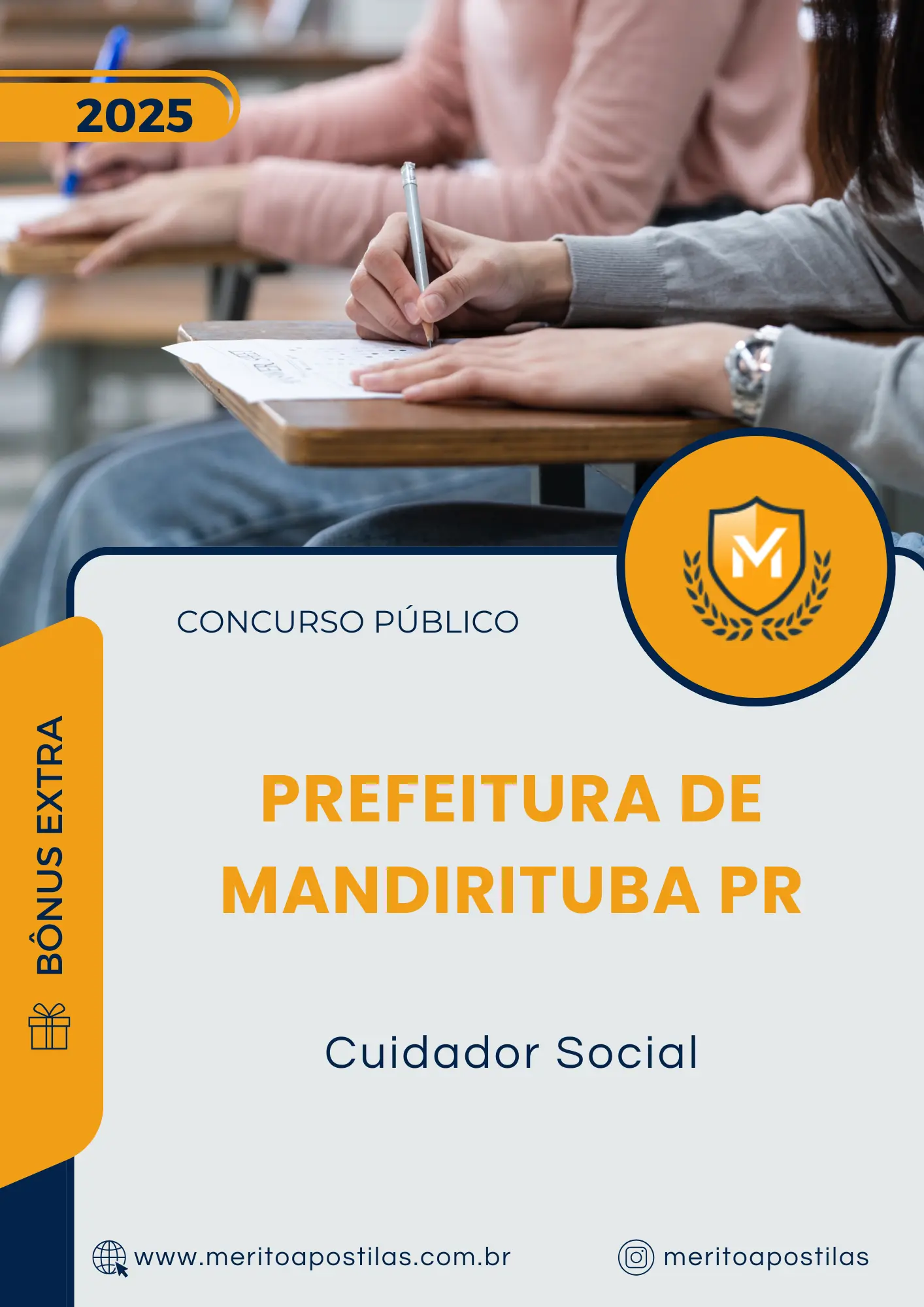 Apostila Cuidador Social Prefeitura de Mandirituba PR 2025