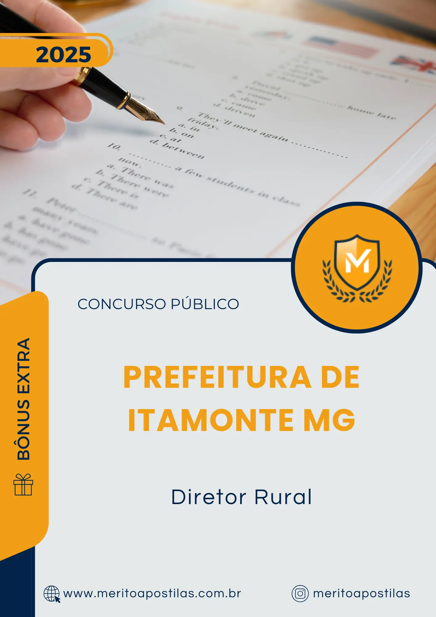 Apostila Diretor Rural Prefeitura de Itamonte MG 2025