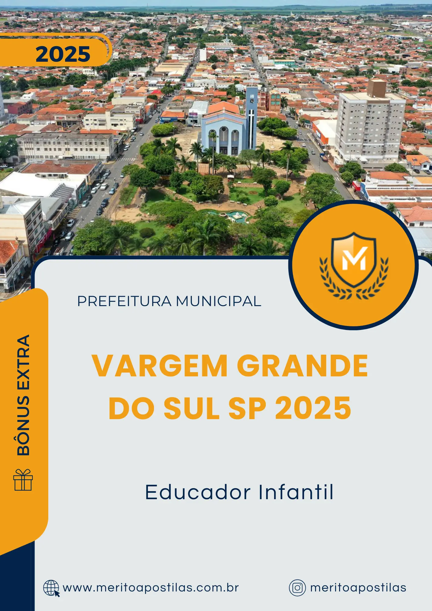 Apostila Educador Infantil Prefeitura de Vargem Grande do Sul SP 2025
