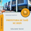 Apostila Educador Social Prefeitura de Taió SC 2025