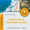 Apostila Educador Social CRAS Prefeitura de Garopaba SC 2025