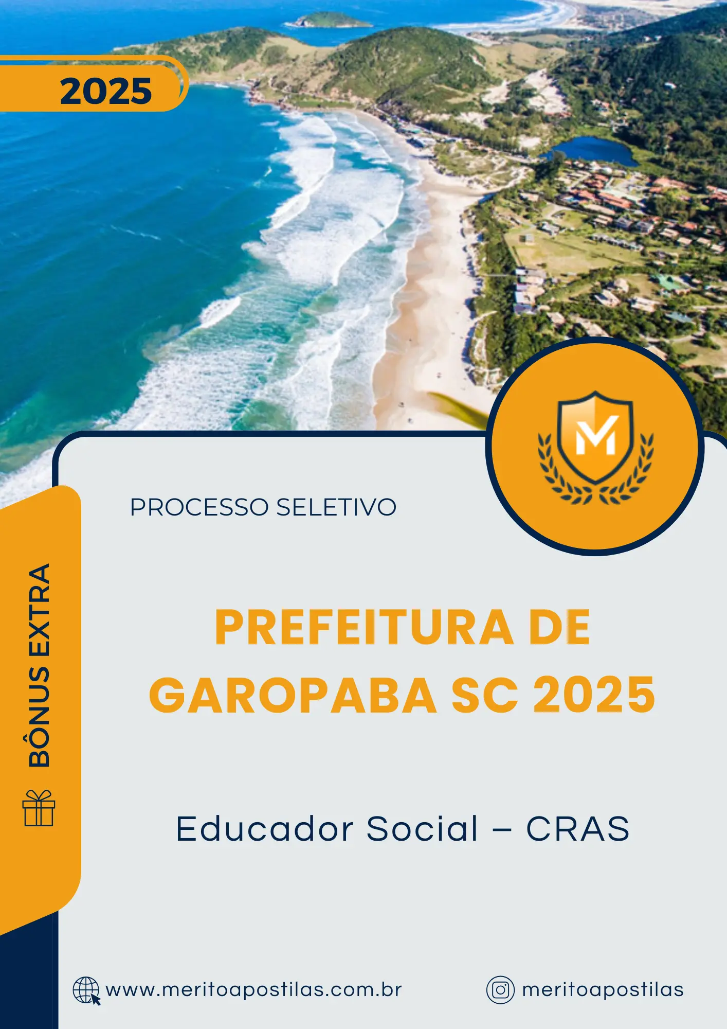 Apostila Educador Social CRAS Prefeitura de Garopaba SC 2025