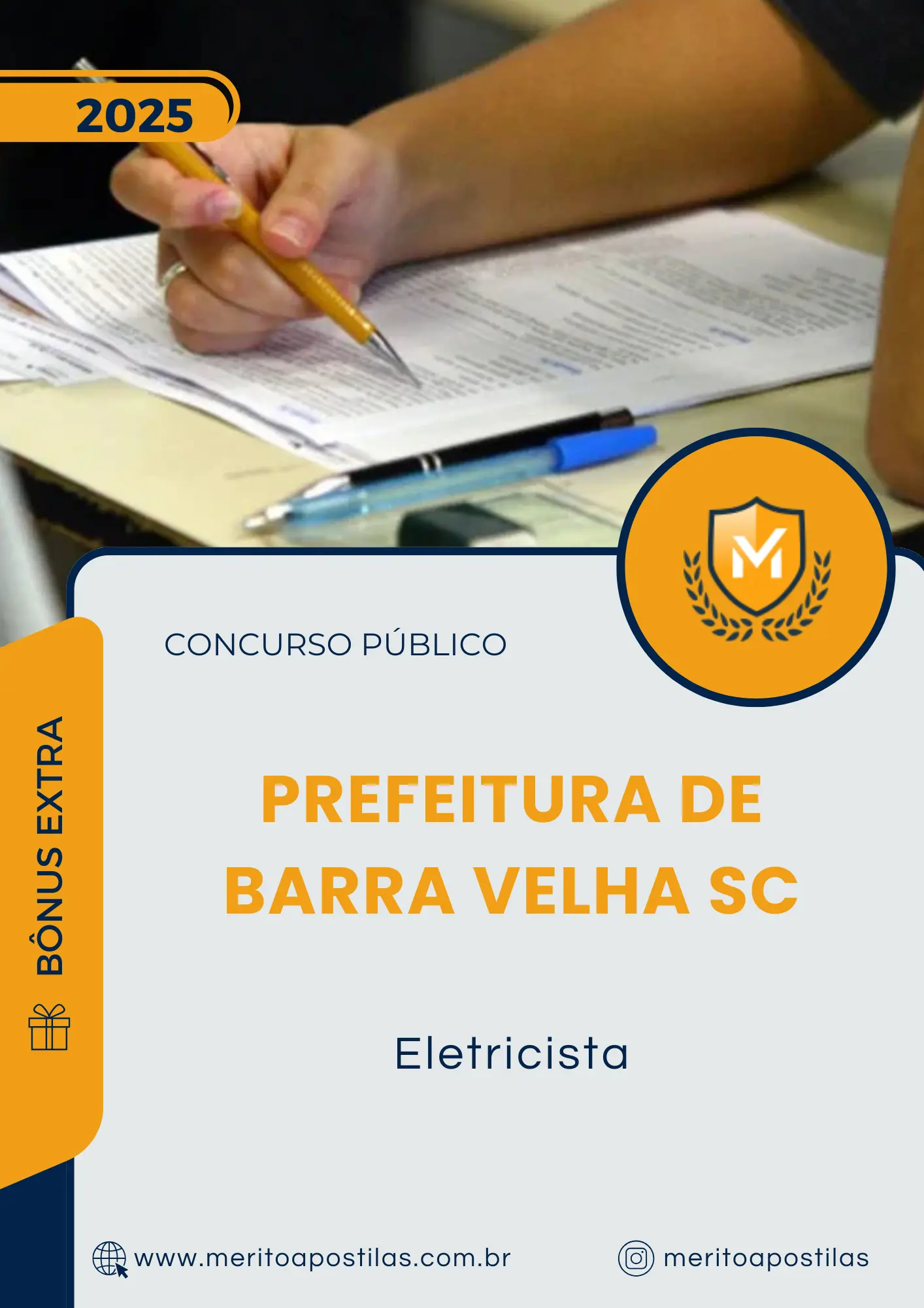 Apostila Eletricista Prefeitura de Barra Velha SC 2025