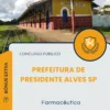 Apostila Farmacêutico Prefeitura de Presidente Alves SP 2025