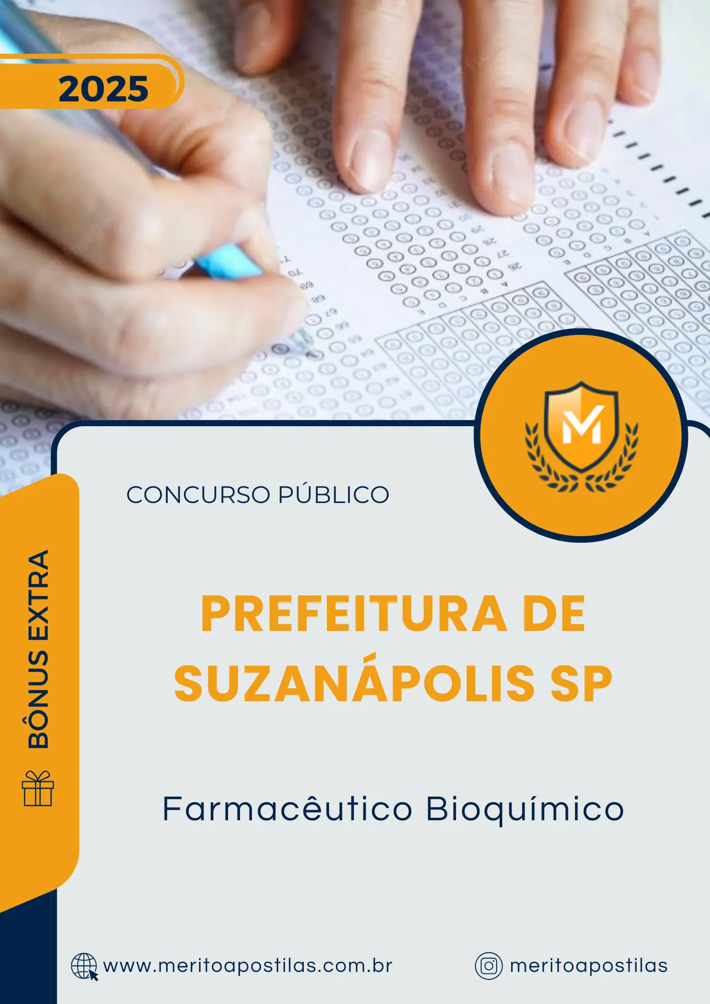 Apostila Farmacêutico Bioquímico Prefeitura de Suzanápolis SP 2025