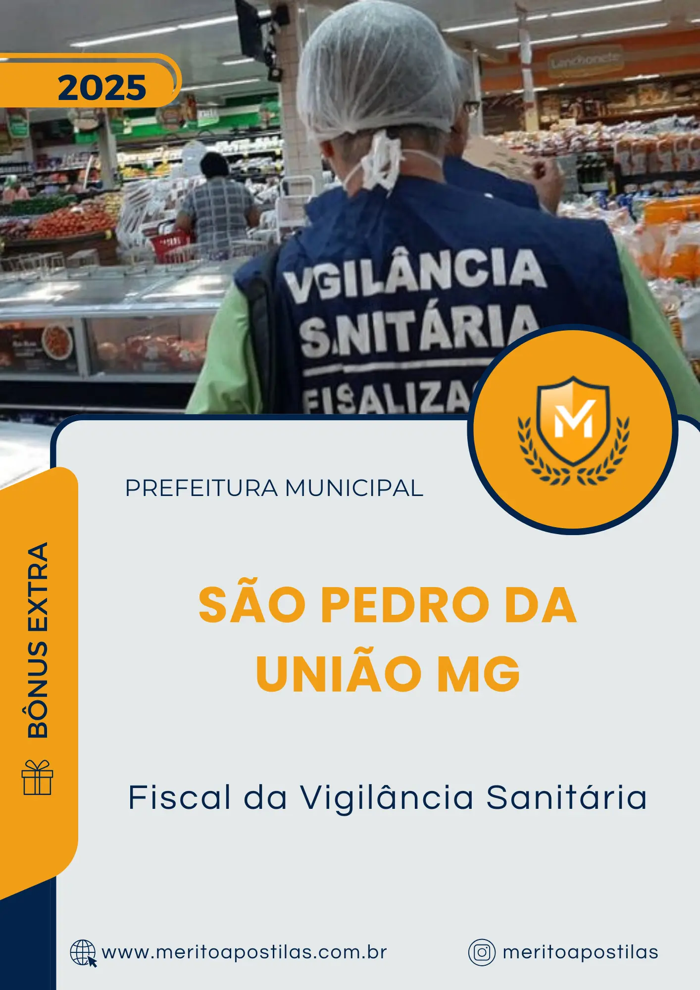 Apostila Fiscal da Vigilância Sanitária Prefeitura de São Pedro da União MG 2025