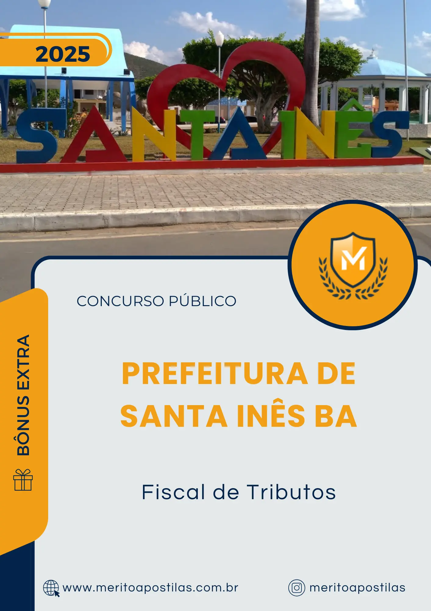 Apostila Fiscal de Tributos Prefeitura de Santa Inês BA 2025