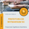 Apostila Fiscal de Vigilância Sanitária Prefeitura de Witmarsum SC 2025