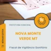 Apostila Fiscal de Vigilância Sanitária Prefeitura de Nova Monte Verde MT 2025
