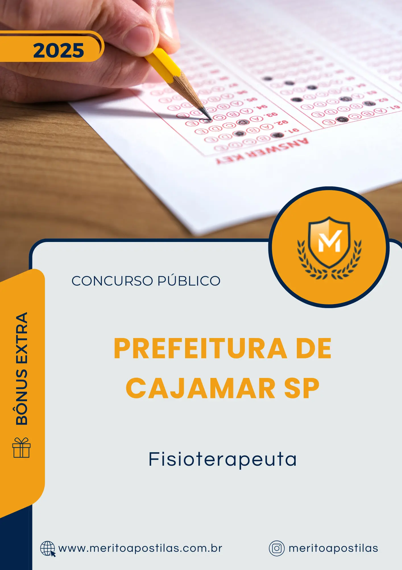 Apostila Fisioterapeuta Prefeitura de Cajamar SP 2025