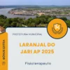 Apostila Fisioterapeuta Prefeitura de Laranjal do Jari AP 2025